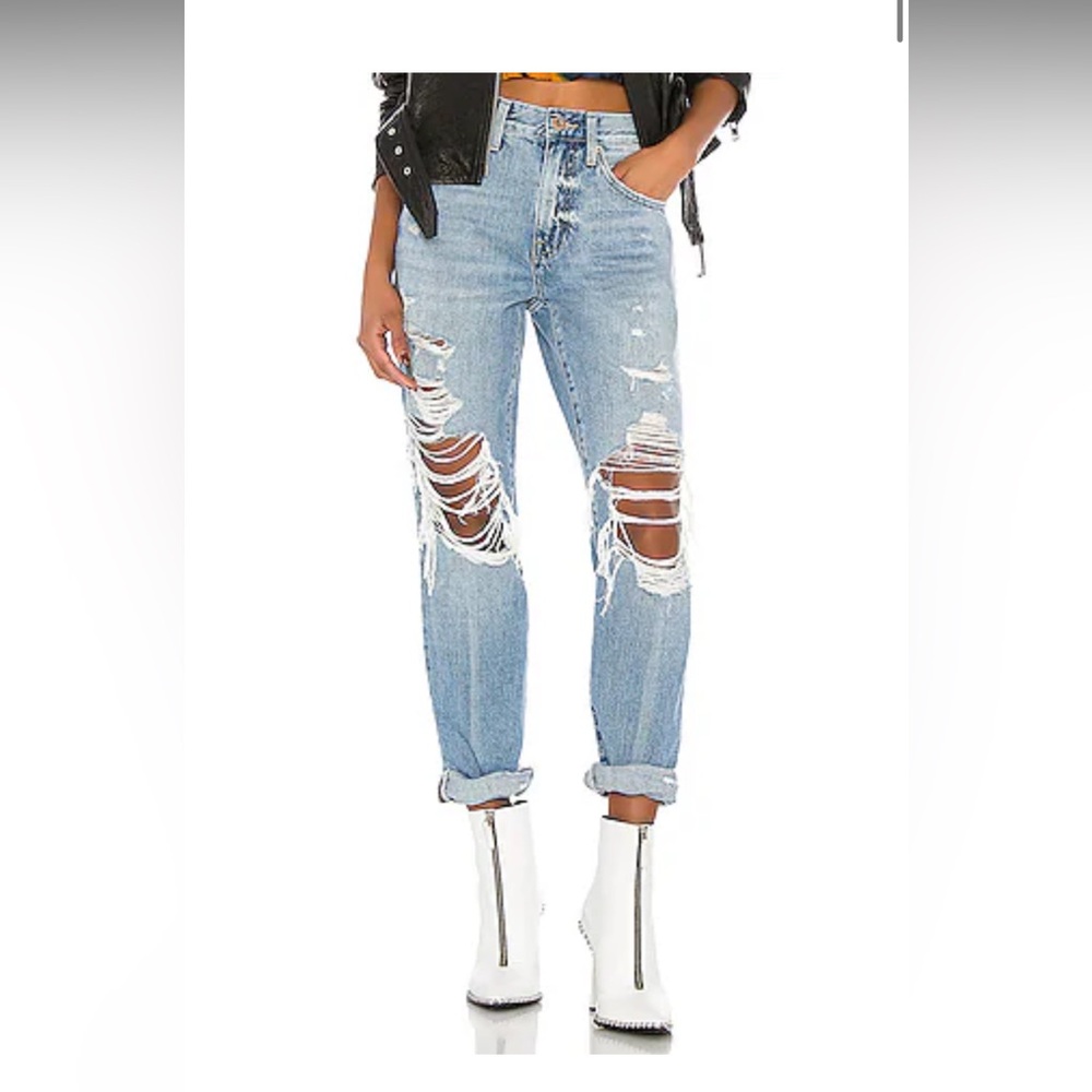 Pistola pants - Presley straight in rock or busy sz 27